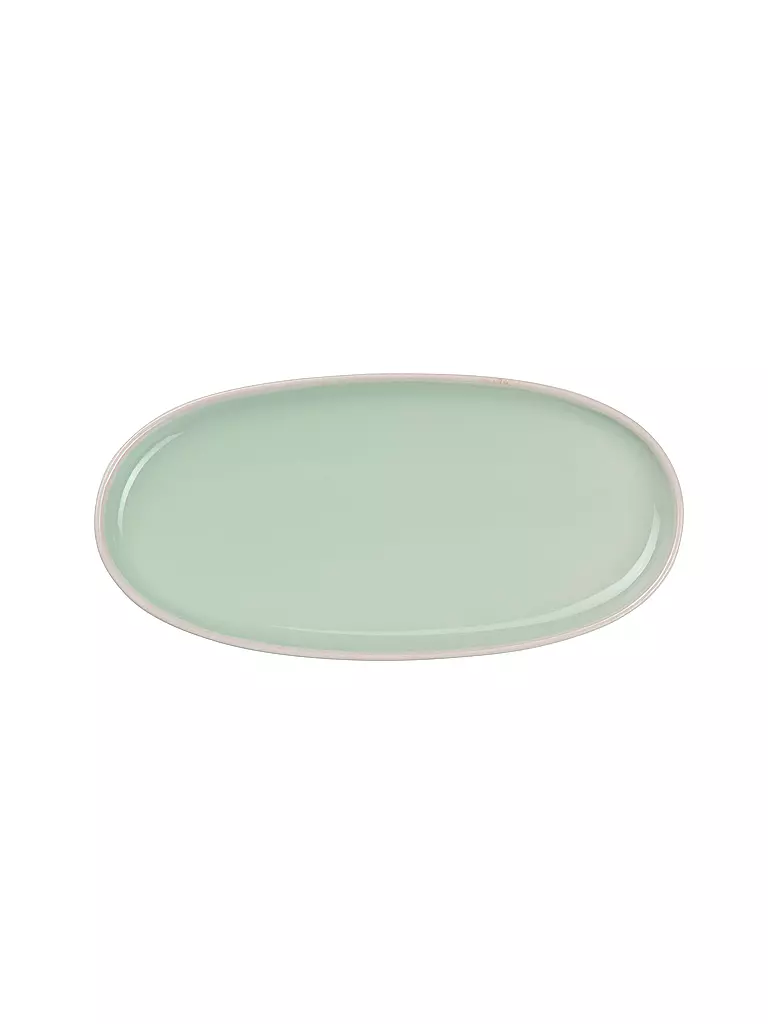 ASA SELECTION | Piatto da aperitivo ovale 20x10cm SEMANA Herb | Menta