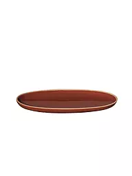 ASA SELECTION | Piatto da aperitivo ovale 20x10cm SEMANA Lobster | Rosso