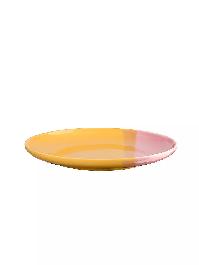 ASA SELECTION | Piatto da dessert JOY 22cm Passion Fruit Smoothie | Giallo