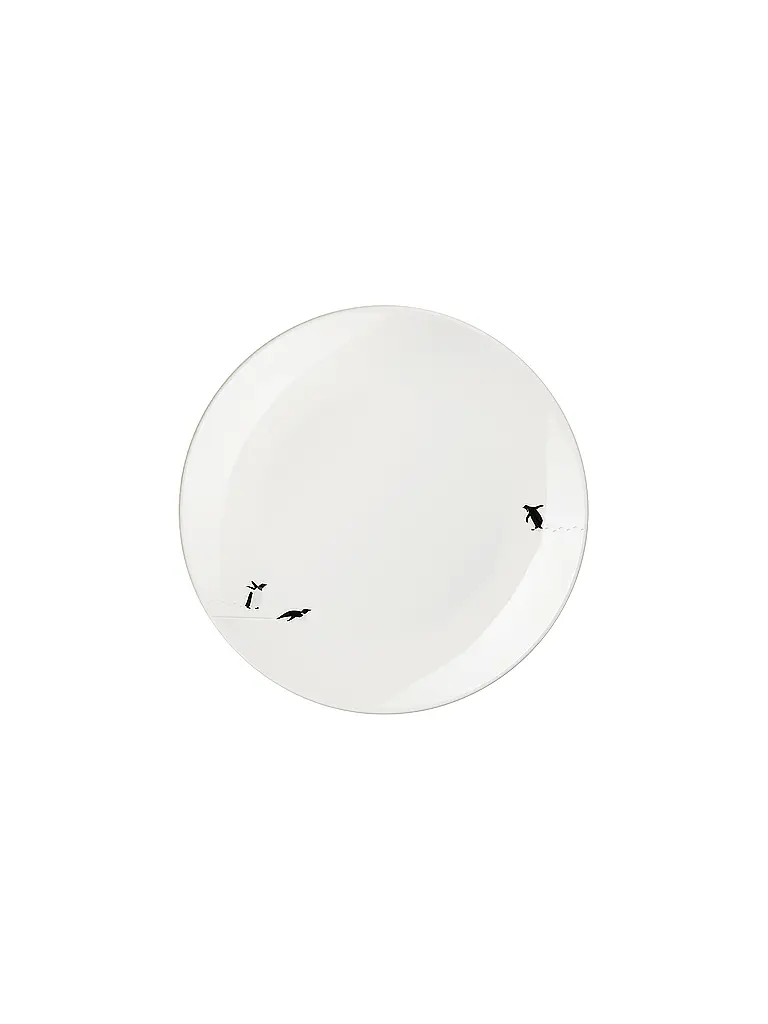 ASA SELECTION | Piatto da dessert natalizio 20,5 cm South Pole | Bianco