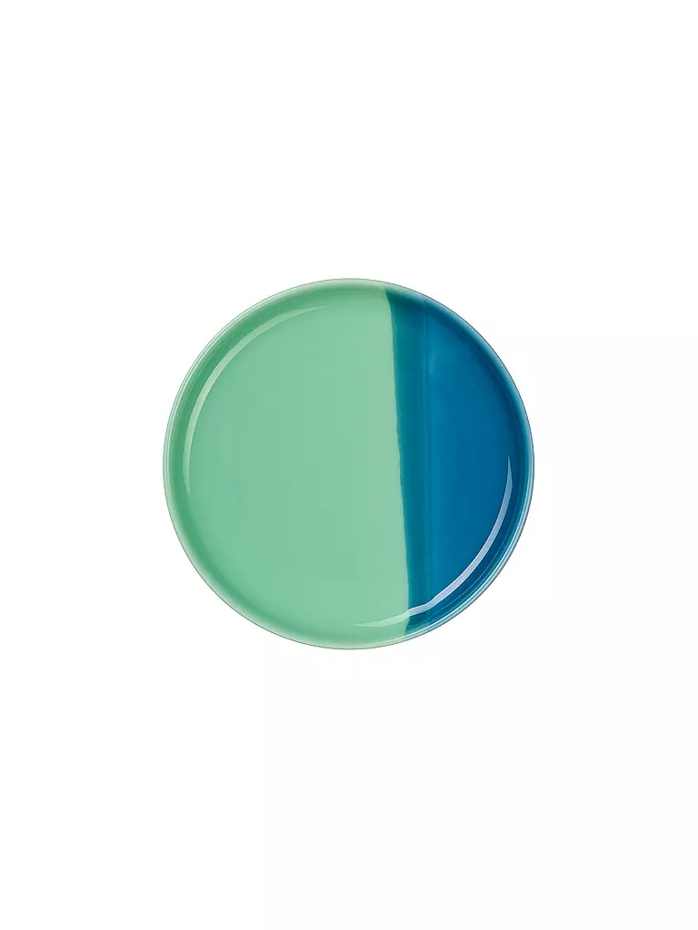 ASA SELECTION | Piatto da pane JOY 13 cm Blueberry Smoothie | Verde chiaro