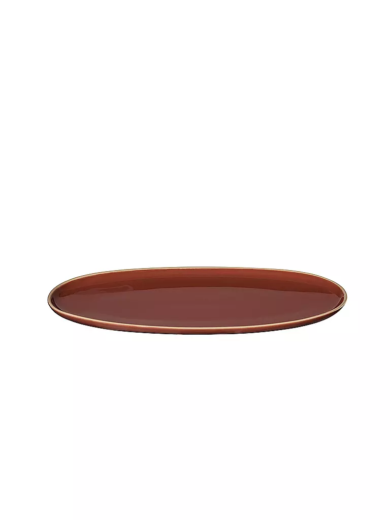 ASA SELECTION | Piatto ovale 25,5x16cm SEMANA Lobster | Rosso