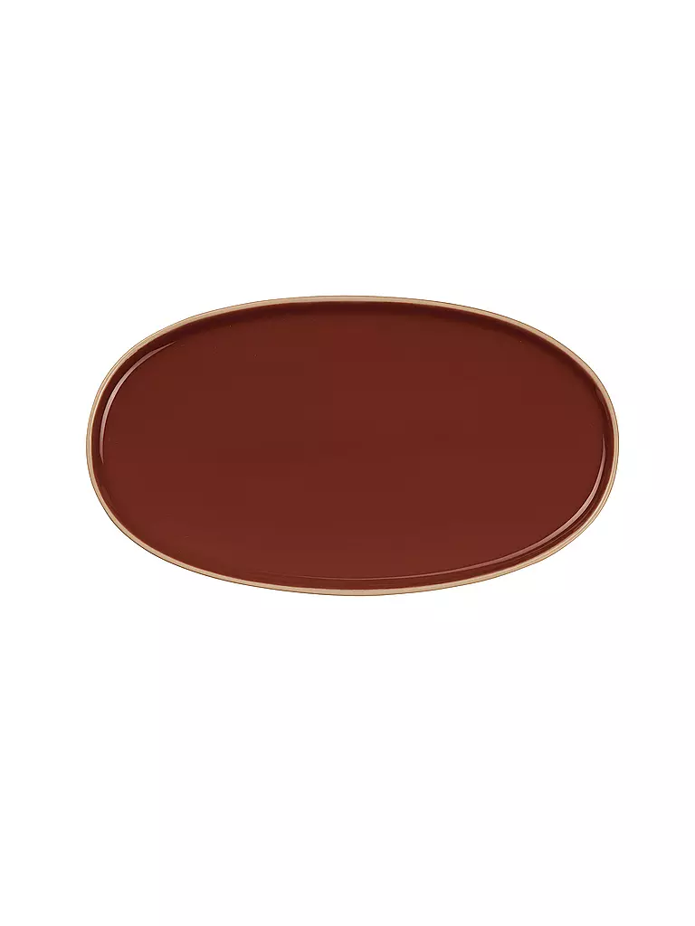 ASA SELECTION | Piatto ovale 25,5x16cm SEMANA Lobster | Rosso
