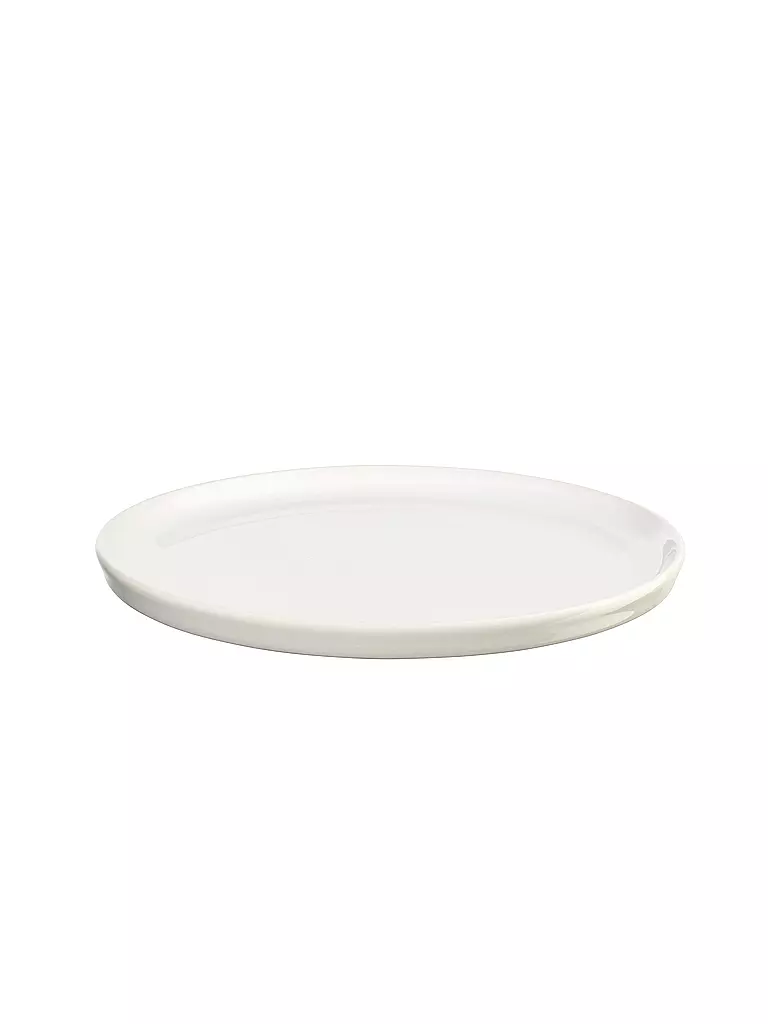 ASA SELECTION | Piatto piano 27cm RE:GLAZE Bianco Scintillante | Crema