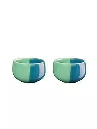 ASA SELECTION | Set di 2 portauova JOY 4,7x3cm Passion Fruit Smoothie | Verde chiaro