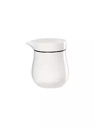 ASA SELECTION | Sauciere con coperchio a doppia parete 9x7x10cm "A Table Fine" | Bianco