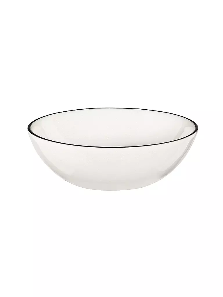 ASA SELECTION | Schälchen "à table ligne noir" 11,5cm | Bianco