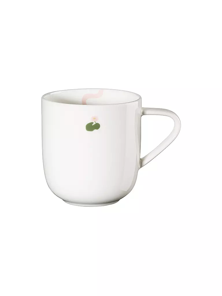 ASA SELECTION | Set da tavola per bambini in porcellana, 5 pezzi "Flamingo" | Rosa