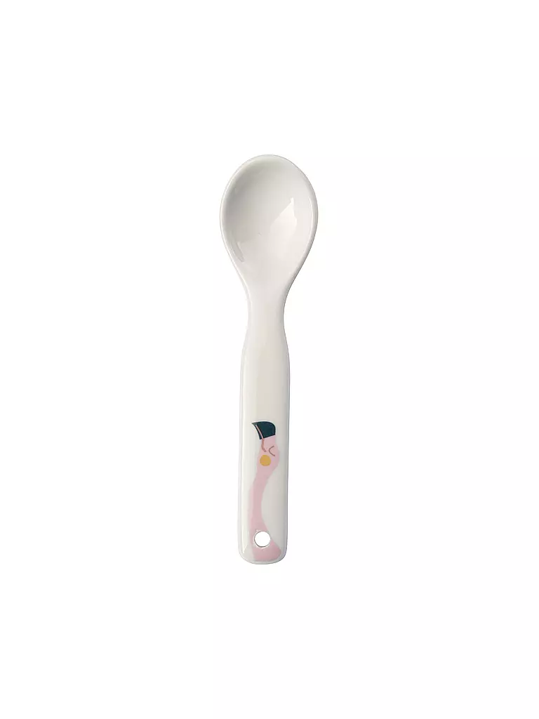 ASA SELECTION | Set da tavola per bambini in porcellana, 5 pezzi "Flamingo" | 