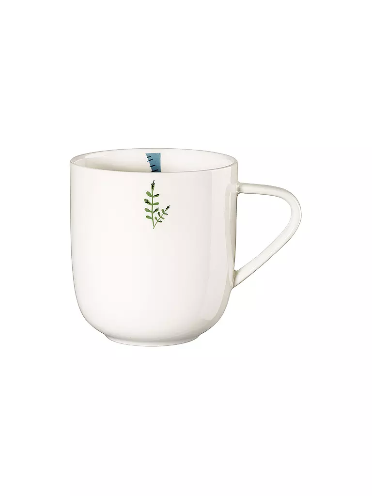ASA SELECTION | Set da tavola per bambini in porcellana da 5 pezzi "Elefante" | Blu
