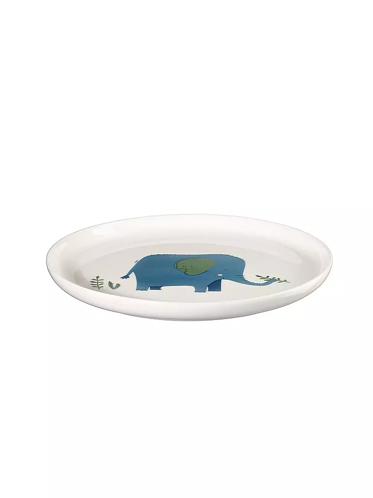 ASA SELECTION | Set da tavola per bambini in porcellana da 5 pezzi "Elefante" | 