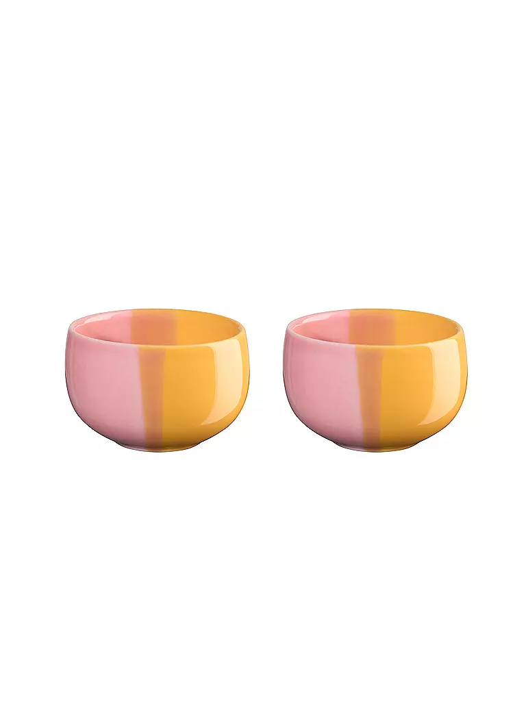 ASA SELECTION | Set di 2 portauova JOY 4,7x3cm Passion Fruit Smoothie | Giallo