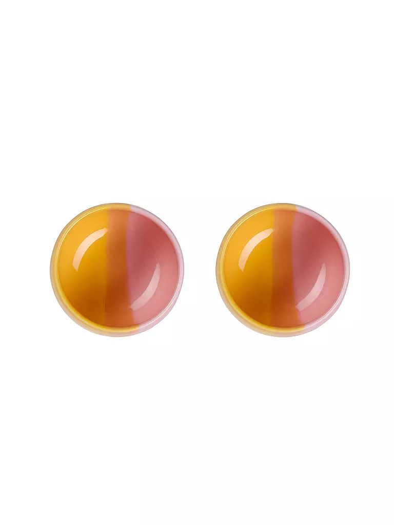 ASA SELECTION | Set di 2 portauova JOY 4,7x3cm Passion Fruit Smoothie | Giallo