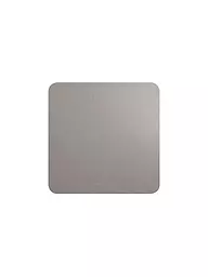 ASA SELECTION | Sottobicchieri effetto pelle 10x10cm set da 4 Stone | Grigio