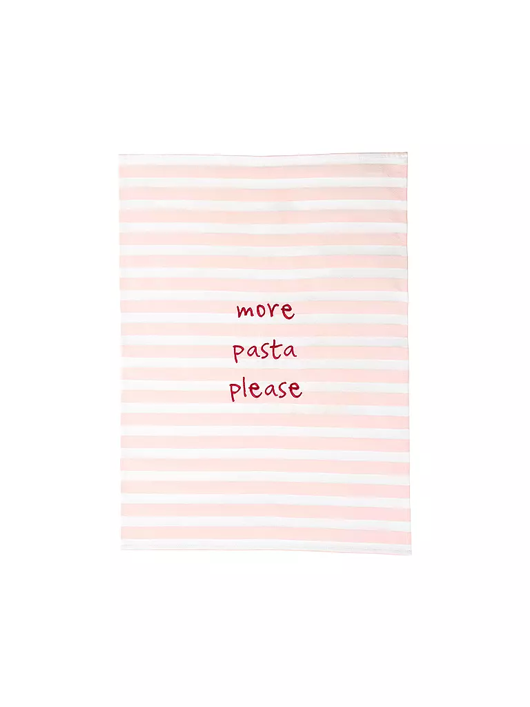 ASA SELECTION | Strofinaccio 50x70cm More pasta please | Rosa