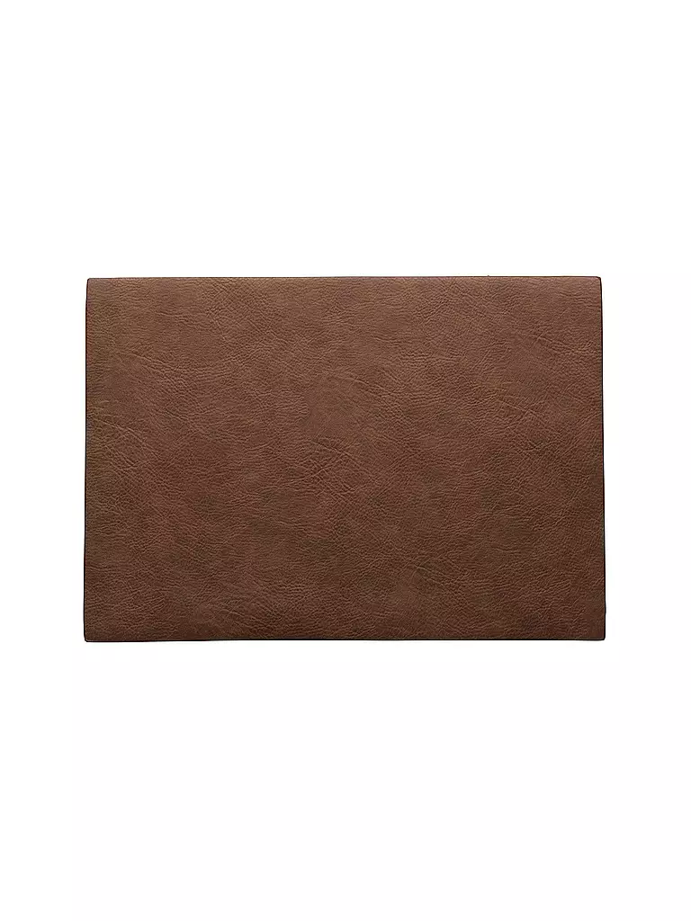 ASA SELECTION | Tavola "Vegan Leather" 46x33cm (Caramello) | Marrone