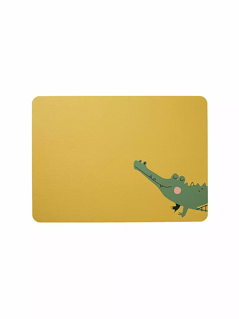ASA SELECTION | Tavola per bambini "Croco Coccodrillo" | Verde