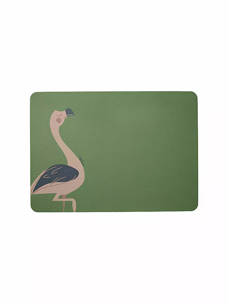 ASA SELECTION | Tavola per bambini "Fiona Flamingo" | Verde