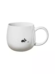 ASA SELECTION | Henkelbecher 0,4l MAGU-FOOTPRINTS Dog | Bianco