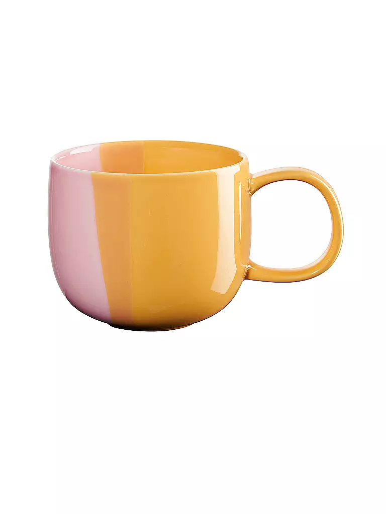 ASA SELECTION | Tazza con manico JOY 0,4l Passion Fruit Smoothie | Giallo