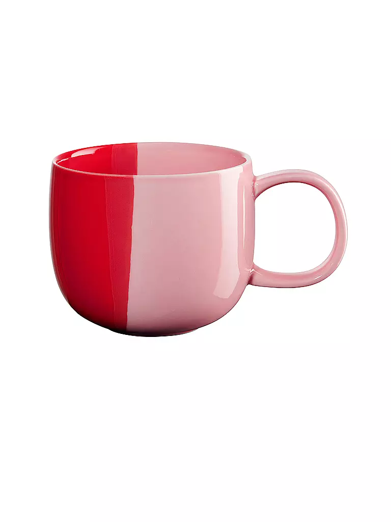 ASA SELECTION | Tazza con manico JOY 0,4l Strawberry Smoothie | Rosa