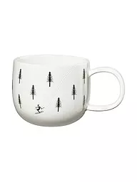 ASA SELECTION | Tazza con manico SNOW TRACKS 400ml Joy / Snow Tracks | Bianco