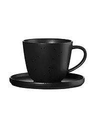 ASA SELECTION | Kaffeetasse mit Untertasse 0,25l Coppa Nori | Nero