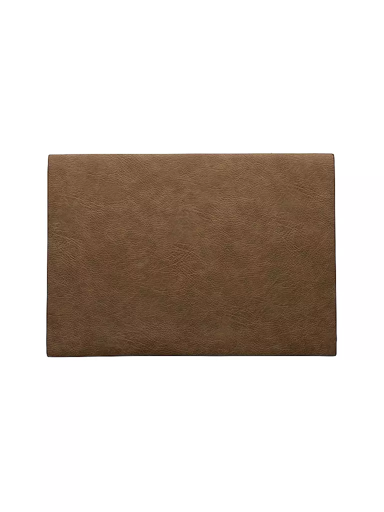 ASA SELECTION | Tischset "Vegan Leather" 46x33cm (Toffee) | Cammello