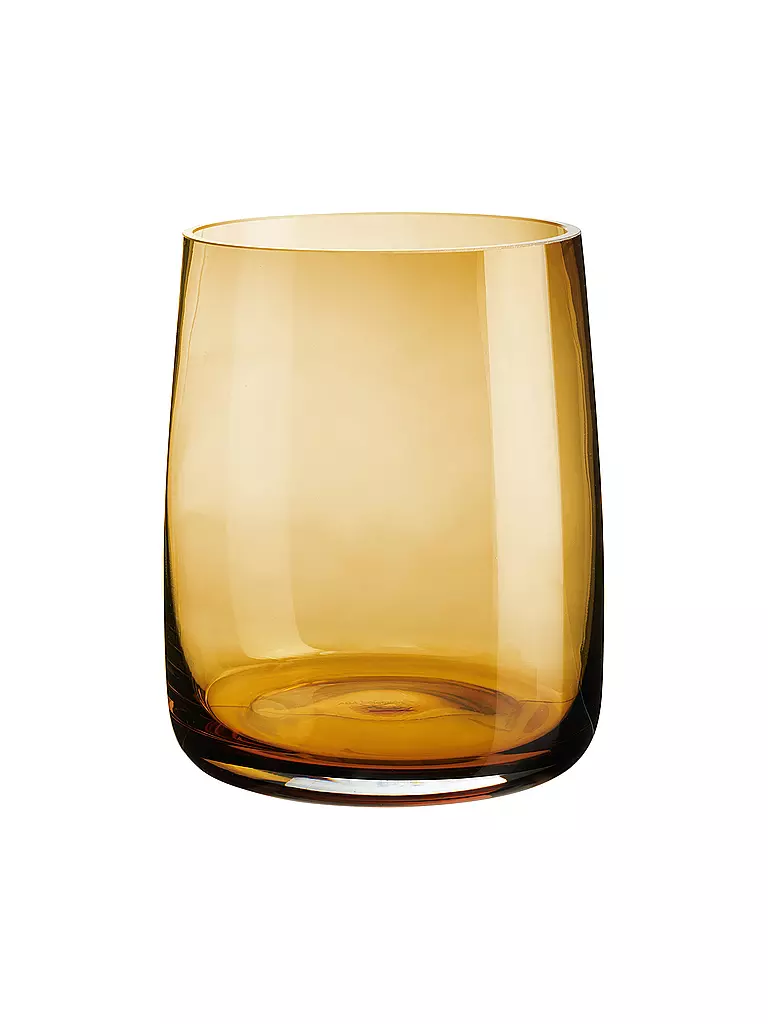 ASA SELECTION | Vaso - Portacandela AJANA 18cm Ambra | Giallo