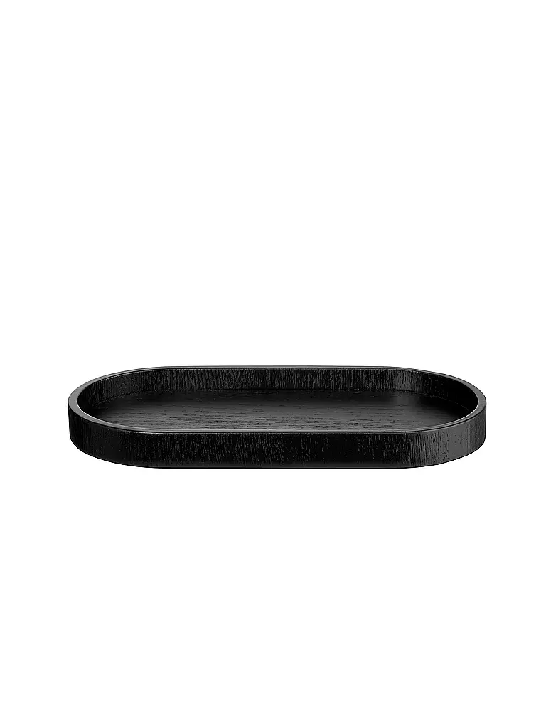 ASA SELECTION | Vassoio in legno ovale 23x11cm Nero | Nero