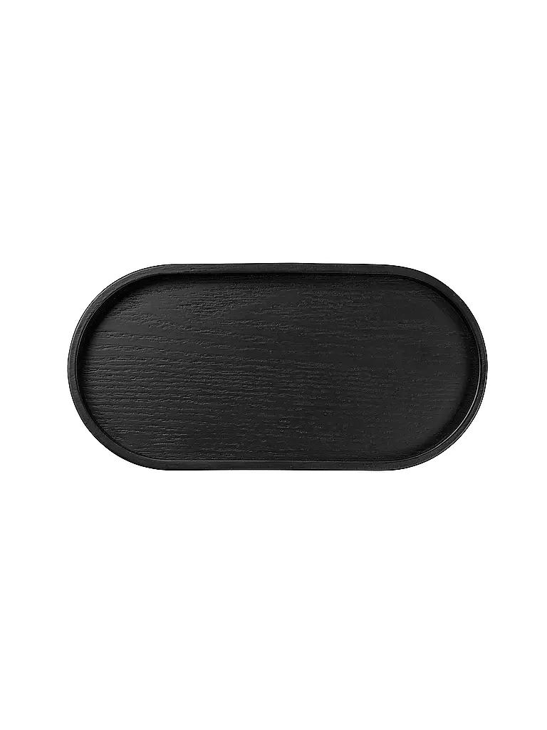 ASA SELECTION | Vassoio in legno ovale 23x11cm Nero | Nero