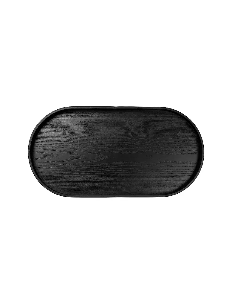 ASA SELECTION | Vassoio in legno ovale 44x22,5cm Nero | Nero