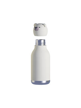 ASOBU | Borraccia termica 460ml ORSO POLARE bianco