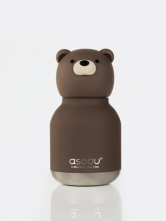 ASOBU | Mini borraccia termica per bambini BEAR 0,2 l Marrone
