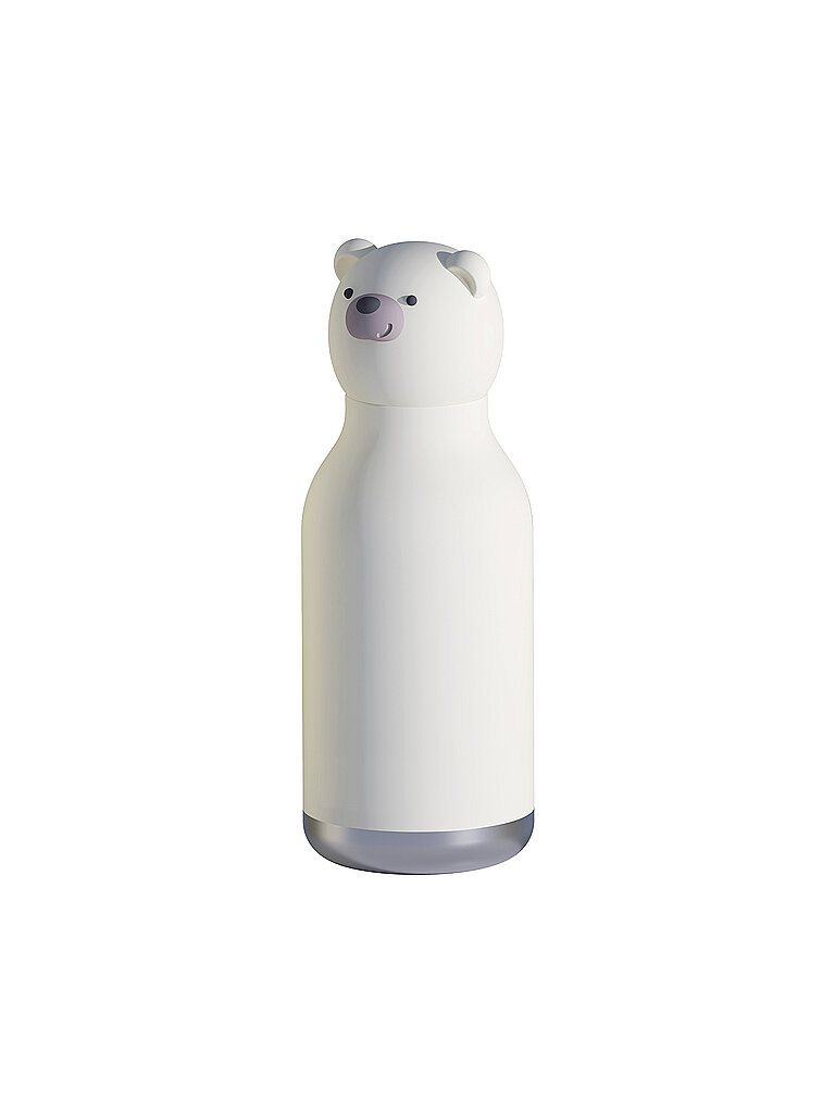 Borraccia termica 460ml ORSO POLARE bianco bianco