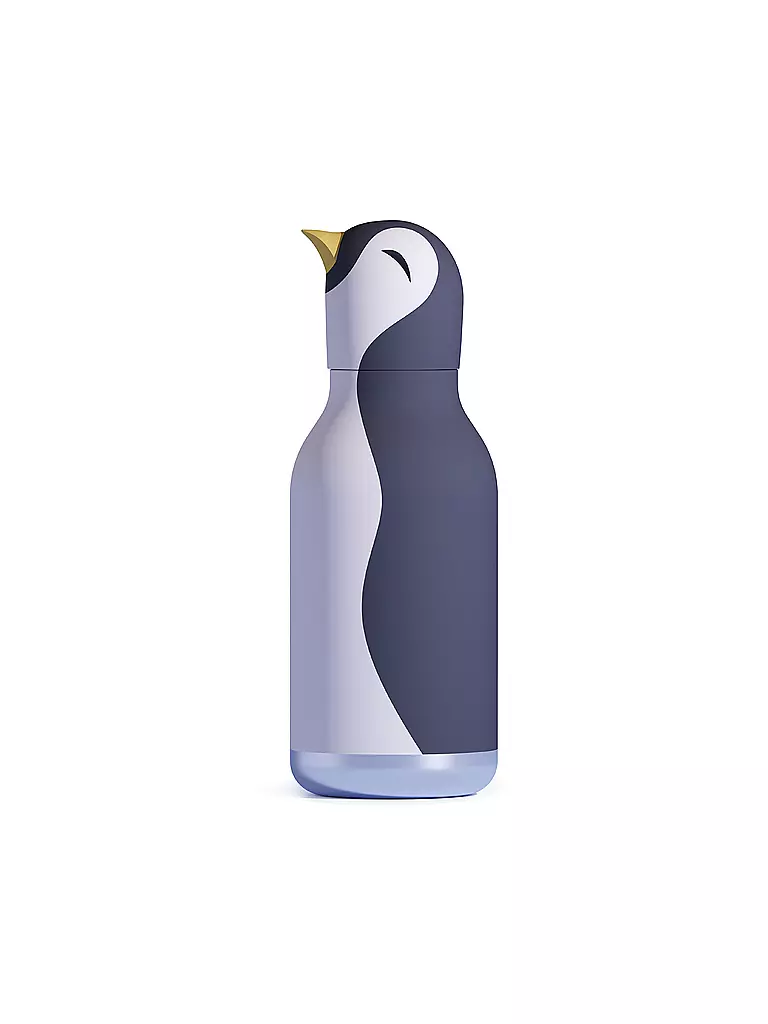 ASOBU | Borraccia termica 460ml PINGUINO grigio / bianco | Grigio