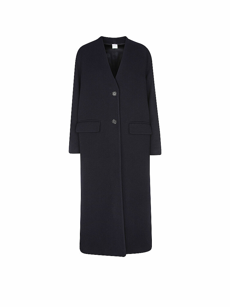 Aspesi Cappotto di lana blu 42