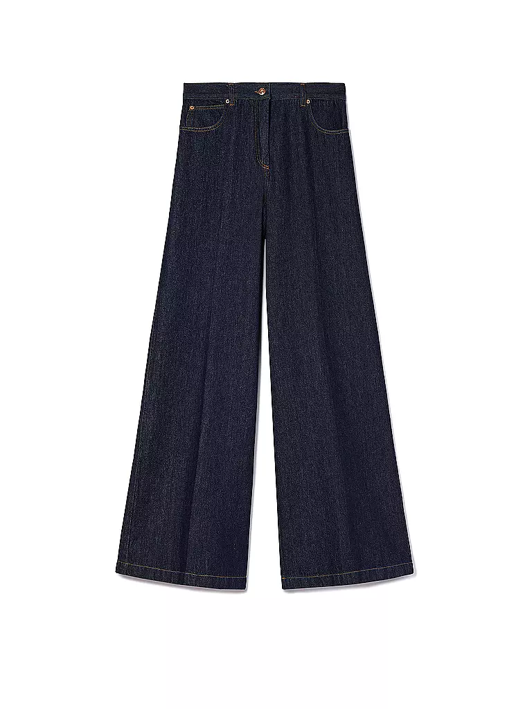 ASPESI | Jeans Flared Fit | Blu scuro