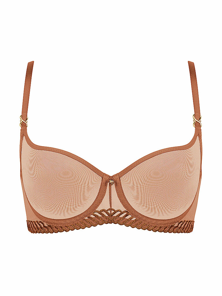 Reggiseno con ferretto SHEER EMOTION honey marrone chiaro 85B