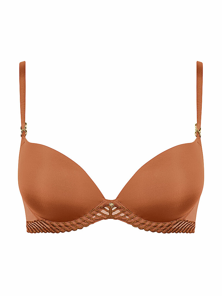 Push Up Reggiseno SHEER EMOTION honey marrone chiaro 75B