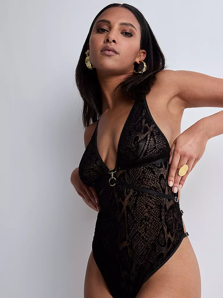 AUBADE | Body ANIMAL SOUL Nero Pitone | 
