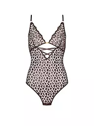 AUBADE | Body senza ferretto CRAZY IN LOVE satin brown | Marrone
