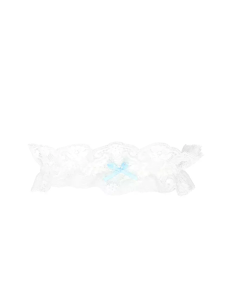 AUBADE | Giartiera KISS OF LOVE opale | Bianco