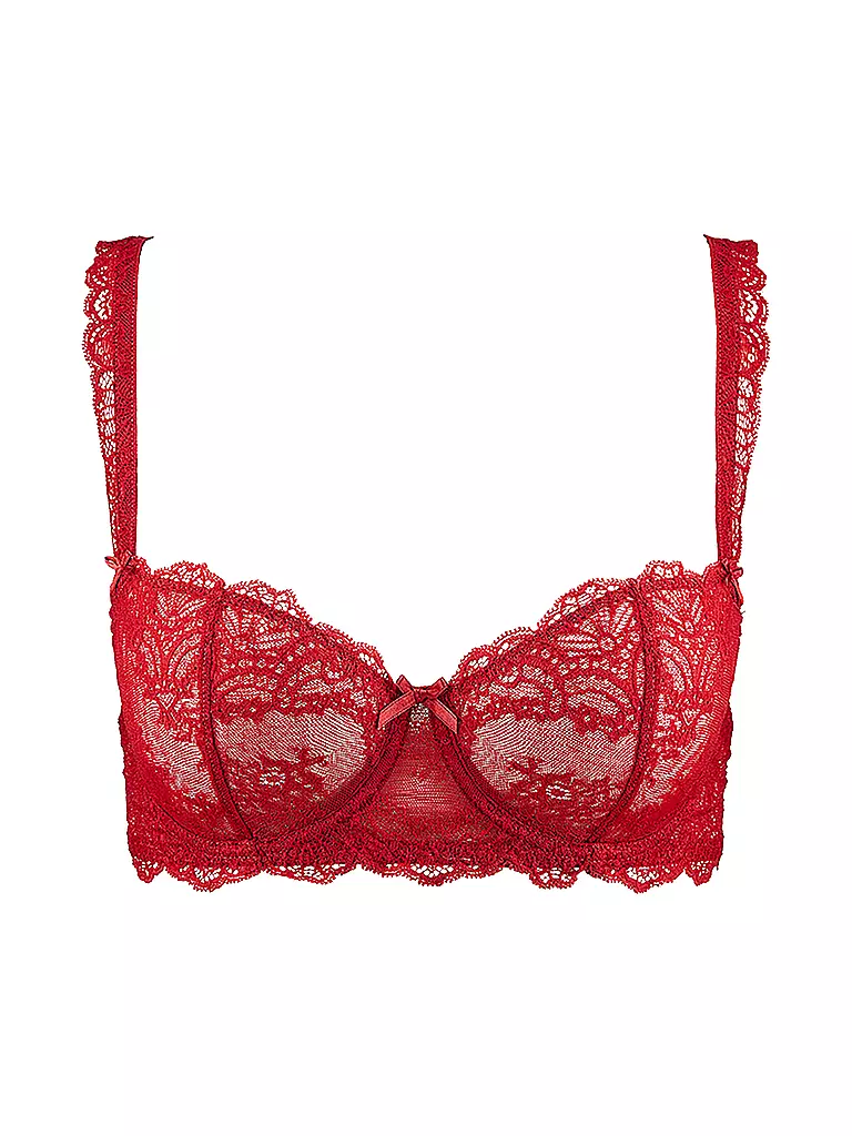 AUBADE | Reggiseno a balconcino DANSE DES SENS rosso irresistibile | Rosso
