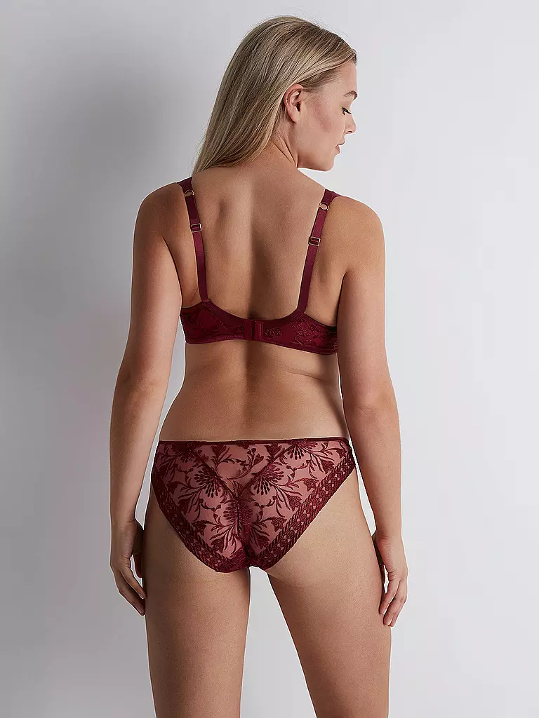 AUBADE | Reggiseno a mezza coppa con ferretto MAGNETIC SPELL rosso cremisi | 