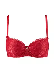 AUBADE | Reggiseno a balconcino con mezza coppa comfort ROSESSENCE CARE | Rosso