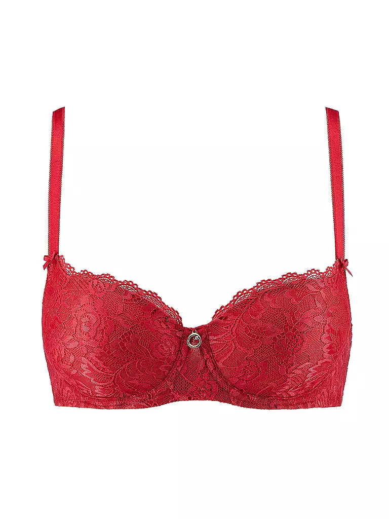 AUBADE | Reggiseno a mezza coppa ROSESSENCE gala | Rosso