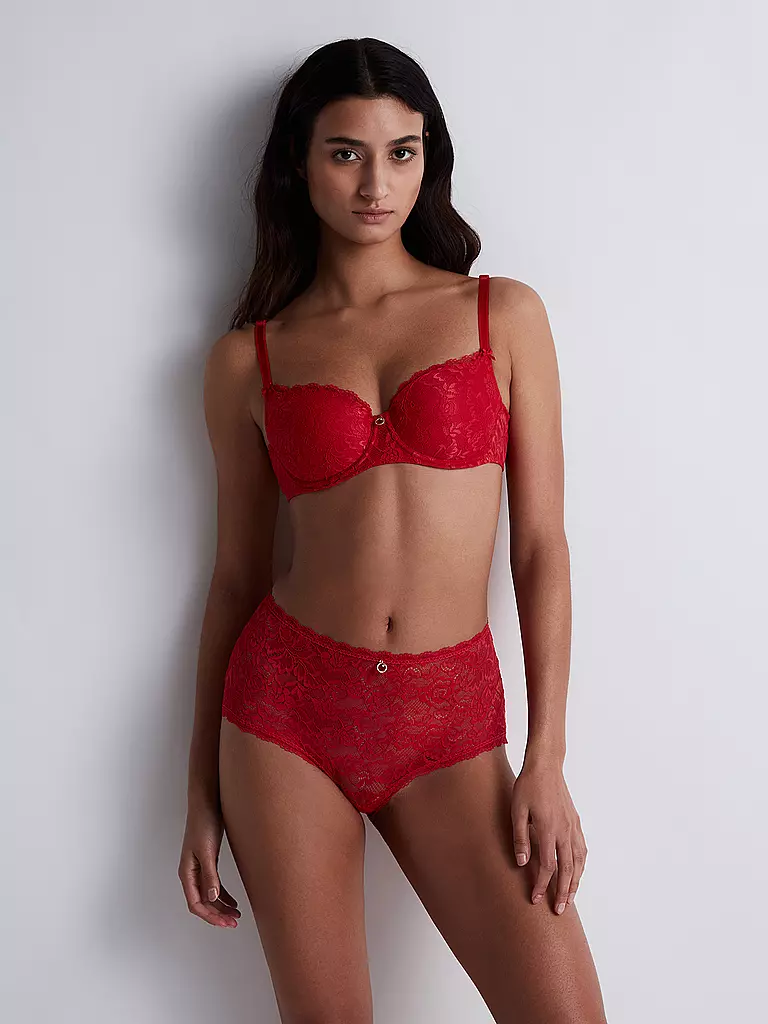 AUBADE | Reggiseno a mezza coppa ROSESSENCE gala | Rosso
