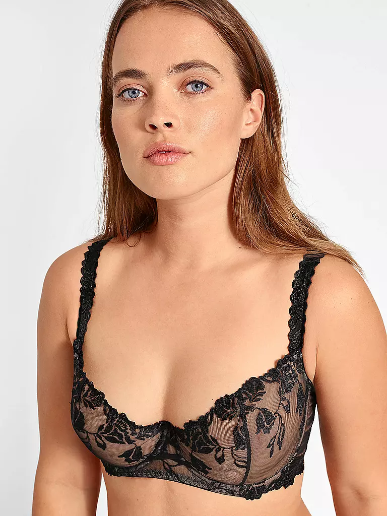 AUBADE | Reggiseno con ferretto Halfcup SOFTESSENCE nero | 