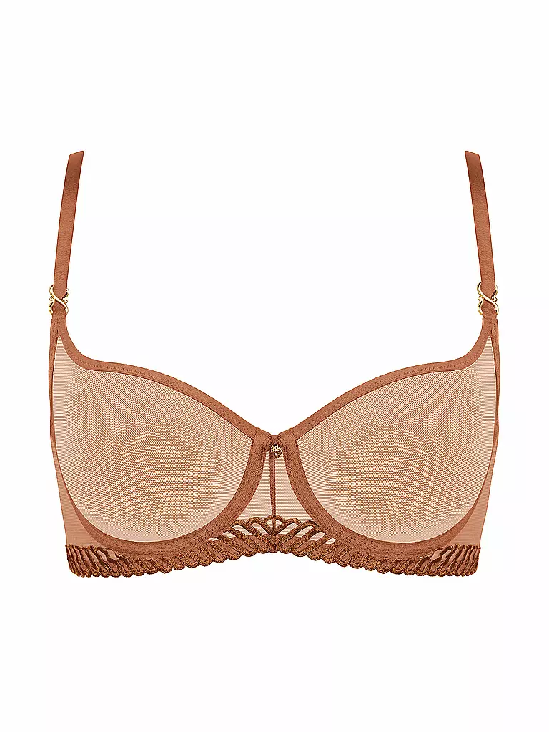 AUBADE | Reggiseno con ferretto SHEER EMOTION honey | Marrone chiaro